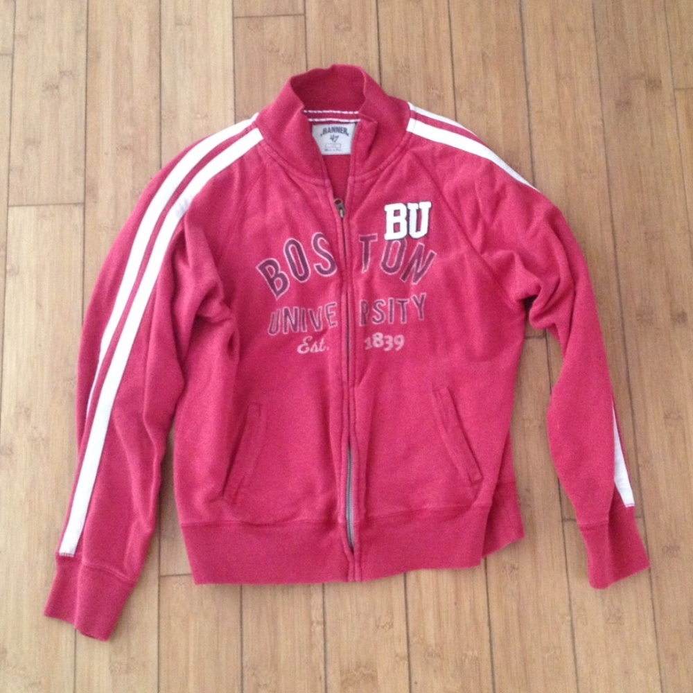 Boston University Retro Zip Up
